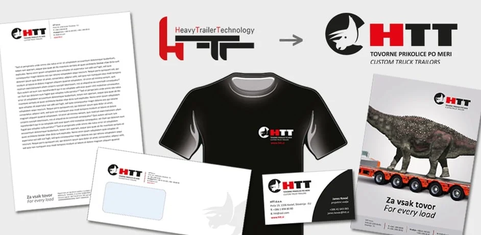 Oblikovanje prospektov za podjetje HTT.