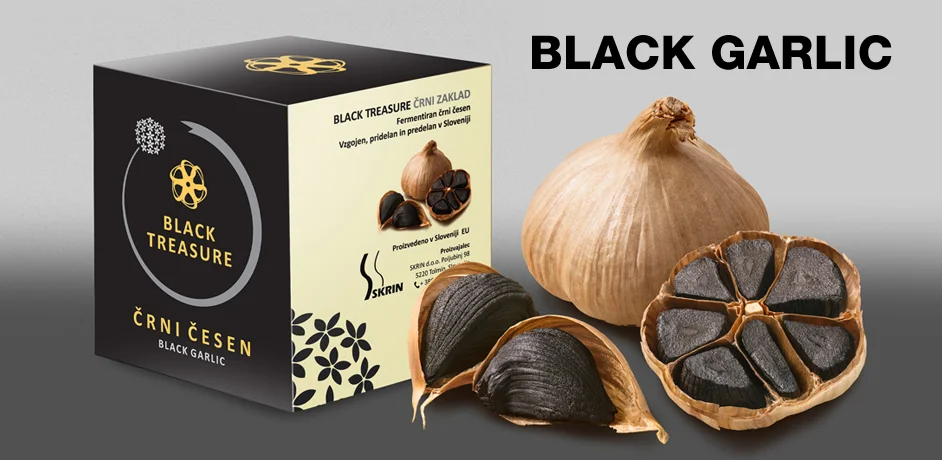 Black garlic embalaža